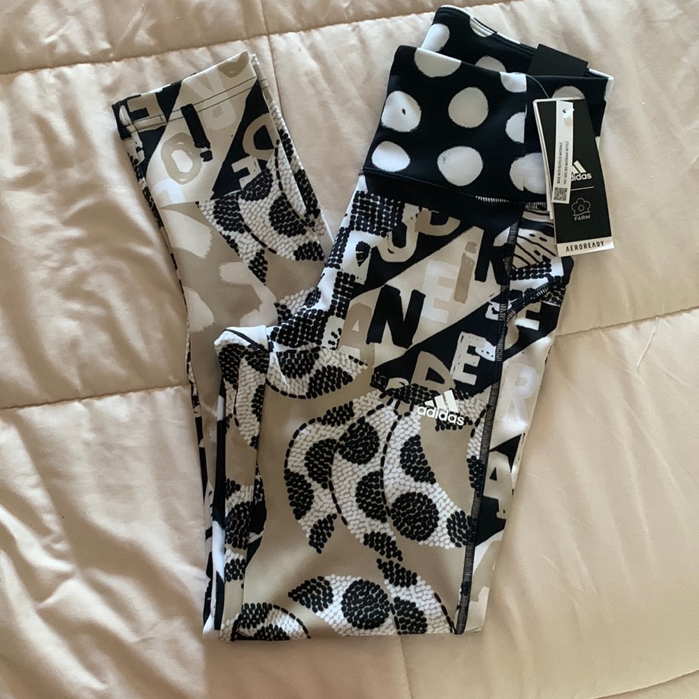 Adidas and Farm Rio collab leggings